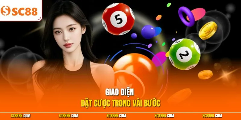 Giao diện đặt cược trong vài bước